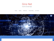 Tablet Screenshot of ginsnet.org